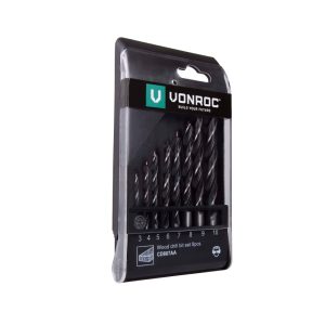 Universal Wood Drill Bit Set 8 pcs | 3 - 10mm
