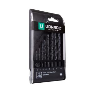 Universal Metal Drill Bit Set 8 pcs | 3 - 10mm