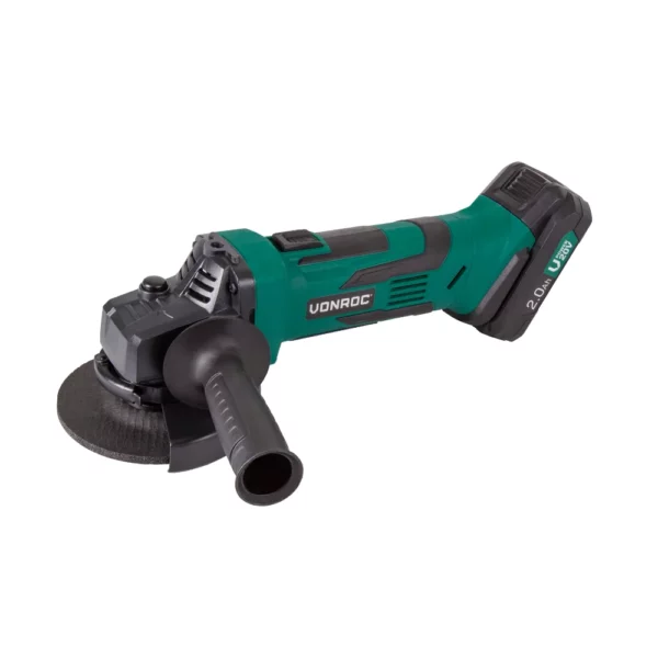 Angle grinder 20V - 115mm - 2Ah | Incl batteries and charger - Image 2