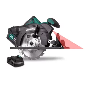 Circular Saw 20V - 150mm – 4.0Ah | Incl battery and quick charger