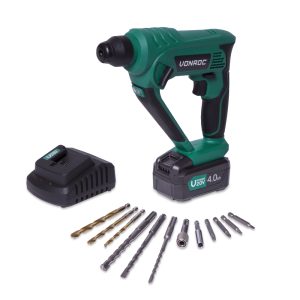 Rotary Hammer Drill 20V – 4Ah - SDS Plus | Incl battery and charger