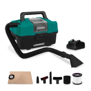 Portable vacuum cleaner 20V – 4Ah | Incl accessories, battery and charger